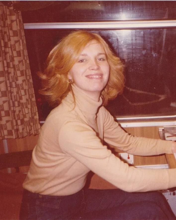 Maggie Keary, founder of South Coast Designs, in the early years.